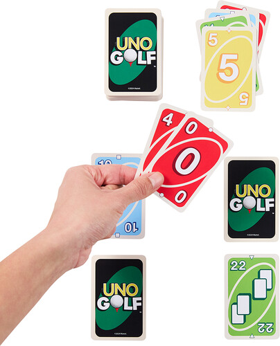 Mattel jeu uno golf 194735317196