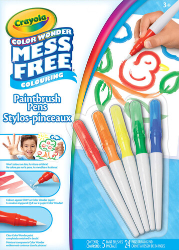 Crayola Color Wonder Stylos-pinceaux 063652244109