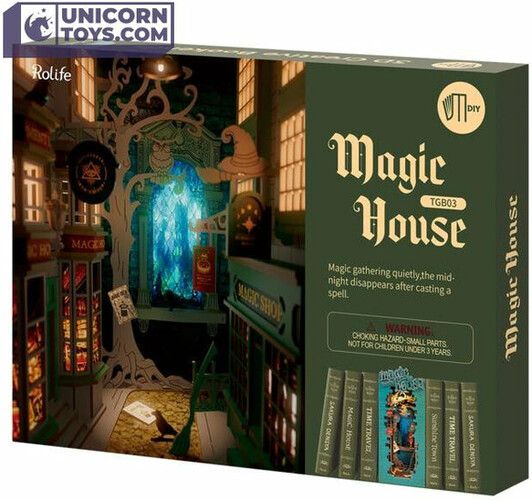 Robotime DIY Book Nook Magic House 6946785117738