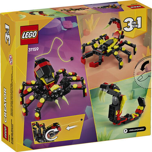 LEGO LEGO 31159 Animaux sauvages l’araignée surprenante 673419407120