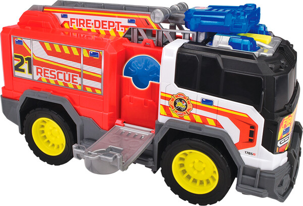 Dickie Toys City Heroes - Camion de pompier Sons et lumières 30 cm 4006333088605