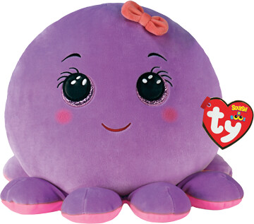 Ty octavia - octopus purple squish 10" 008421392421