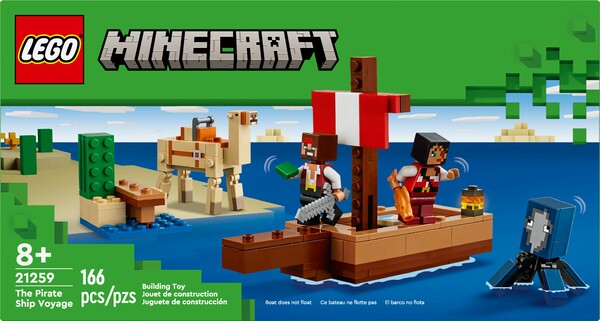LEGO LEGO 21259 Le voyage du bateau de pirates 673419388535
