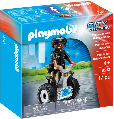 Playmobil Playmobil 9212 Policier avec gyropode 4008789092120