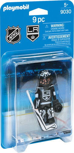 Playmobil Playmobil 9030 LNH Gardien de but de hockey Kings de Los Angeles (NHL) (avril 2016) 4008789090300