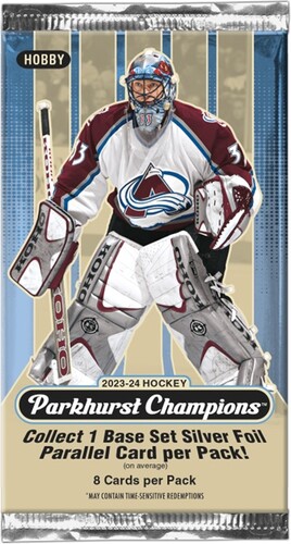 Upper Deck Upper Deck Parkhurst Champions Hockey 23/24 Hobby Booster 053334463133