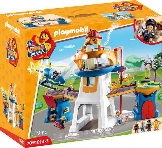 Playmobil Playmobil 70910 Duck On Call - Quartier général 4008789709103