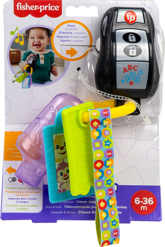 Fisher Price rires & éveil - télécommande portable d'activités sonore - 194735223992