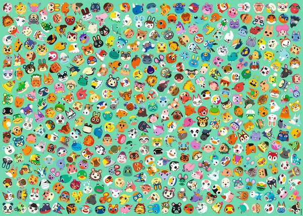 Ravensburger casse-tête Casse-tête 1000 Animalrossing 4005555006299