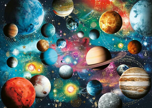 Ravensburger Casse-tête 500 Large Planétarium 4005556174683