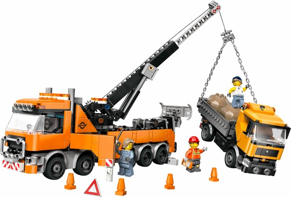 LEGO LEGO 60467 Le remorqueur avec grue pour poids lourd 673419403702