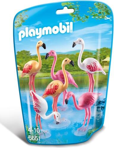 Playmobil Playmobil 6651 Groupe de flamants roses en sac (juil 2016) 4008789066510