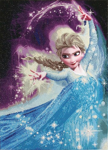 Diamond Dotz Broderie diamant La Reine des neiges Elsa (Frozen) Diamond Dotz (Diamond Painting, peinture diamant) 678361970074