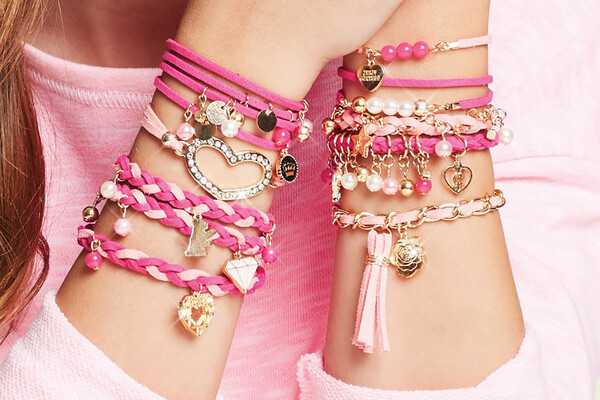 Juicy Couture Juicy Couture Créer superbes bracelets en suède 695929044015