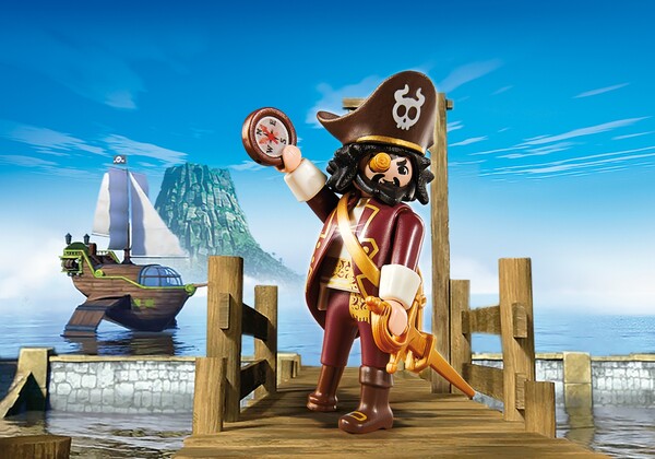 Playmobil Playmobil 4798 Super 4 Pirate Sharkbeard (fév 2016) 4008789047984