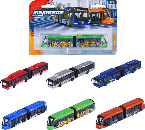 Majorette majorette - autobus urbain man et tramway avenio 3467452077528