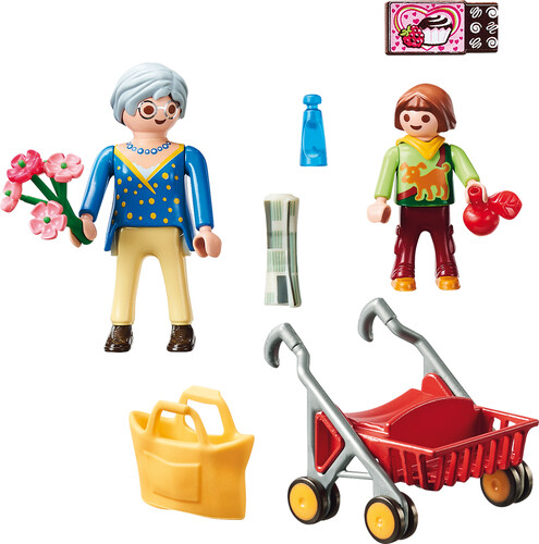 Playmobil Playmobil 70194 Petite fille et grand-mère 4008789701947