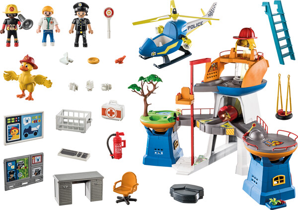 Playmobil Playmobil 70910 Duck On Call - Quartier général 4008789709103