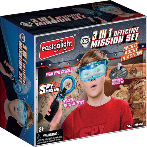Eastcolight Eastcolight - Ensemble mission détective 3 en 1 4893669098428