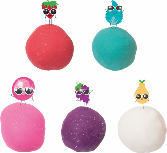 Tutti Frutti Pâte à modeler scintillant ensemble princesses boîte large (fr/en) 061404150845