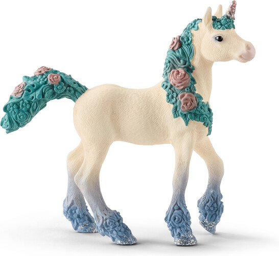 Schleich Schleich 70591 Licorne aux fleurs, poulain 4059433573878