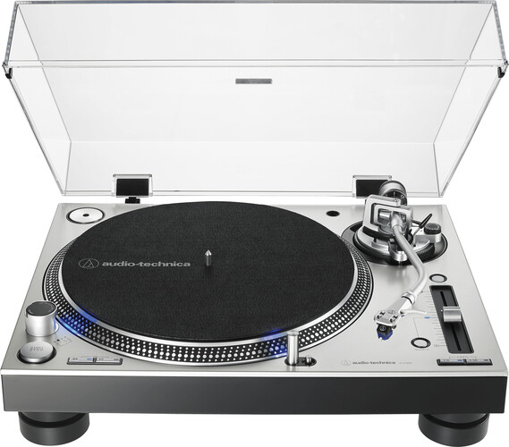 Audio Technica Table Tournante DJ AT-LP140XP-SV Argent Direct-Drive (Analog) 4961310148850
