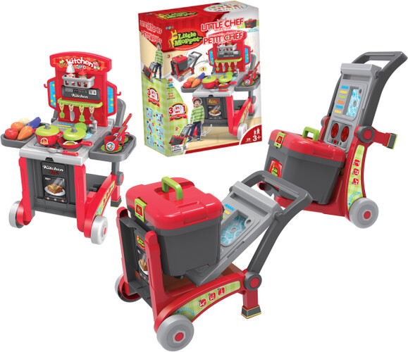 Little Moppet Little Moppet Chariot cuisinier 3-en-1 086453055439