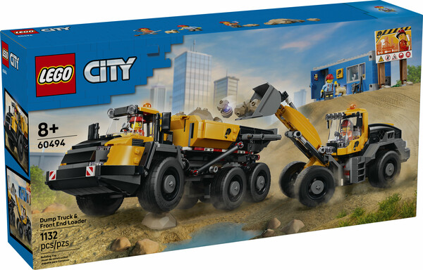 LEGO LEGO 60494 CITY Dump Truck & Front End Loader 673419420884