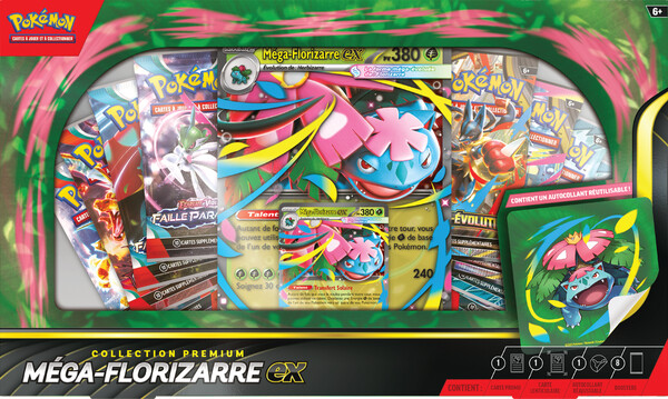 Pokémon Pokemon Mega Venusaur EX - premium collection (francais) 196214118843