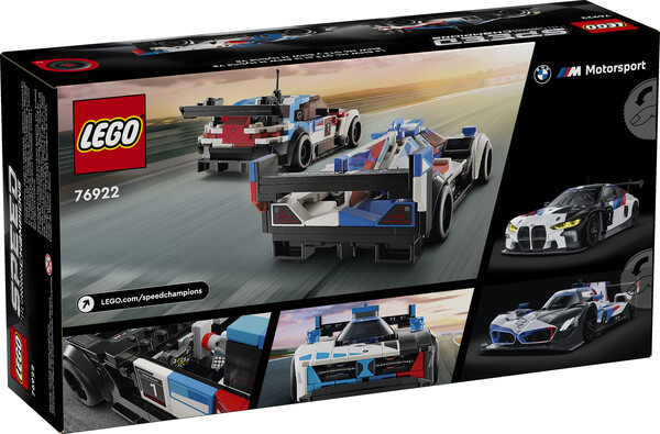 LEGO LEGO 76922 Voitures de course BMW M4 GT3 et BMW M Hybrid V8 673419389105