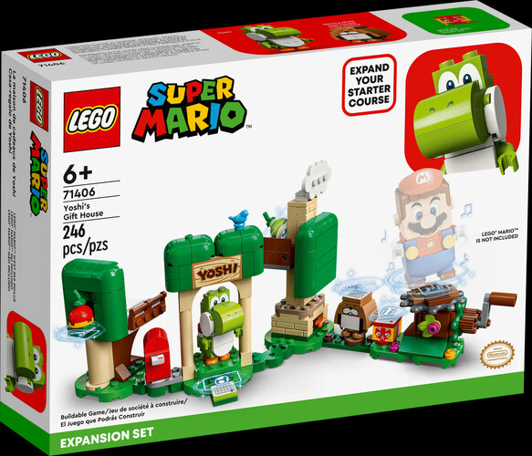 LEGO LEGO 71406 Super Mario La maison de cadeaux de Yoshi 673419357128