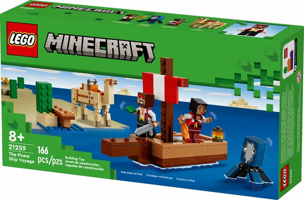 LEGO LEGO 21259 Le voyage du bateau de pirates 673419388535