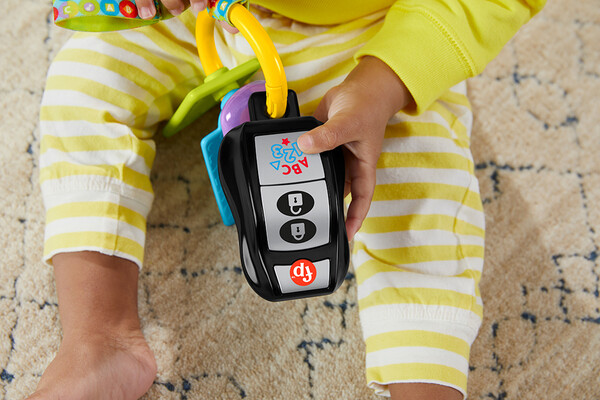 Fisher Price rires & éveil - télécommande portable d'activités sonore - 194735223992