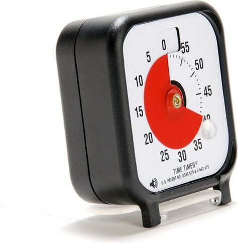 Time Timer Time Timer minuterie visuelle noire 3" 60 min 051497143688