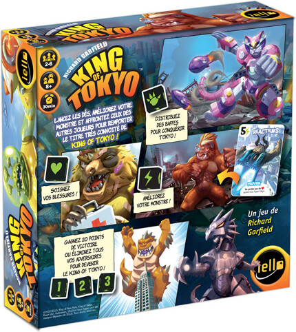 iello King of Tokyo (fr) base édition 2016 3760175513152