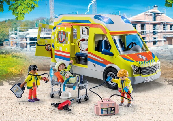 Playmobil Playmobil 71202 Ambulance avec effet lumineux et sonore 4008789712028