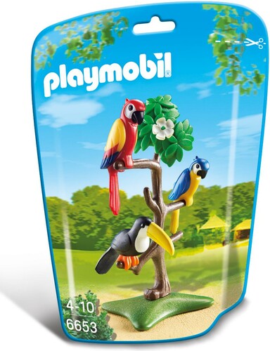 Playmobil Playmobil 6653 Perroquets et toucan en sac (juil 2016) 4008789066534
