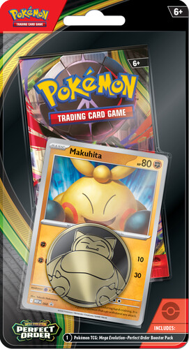 Pokémon Pokemon Mega Evolution 03 - Perfect Order - checklane blister - Makuhita 820650853319