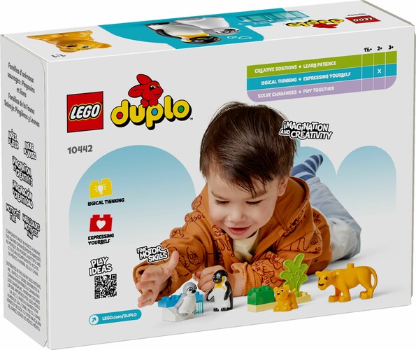 LEGO LEGO 10442 Wild Animal Families: Penguins & Lions 673419402262