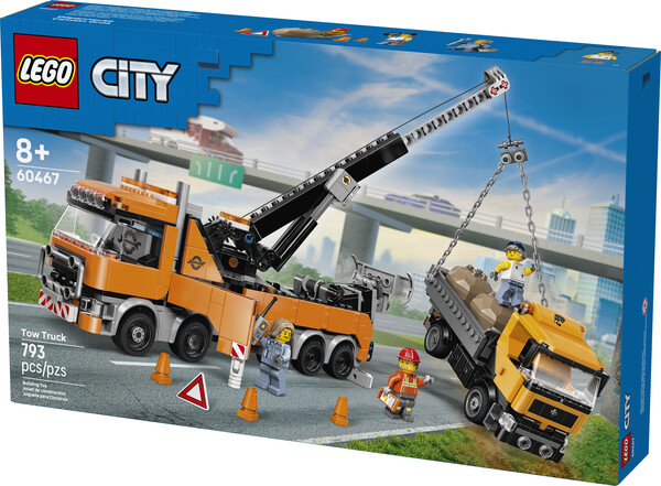 LEGO LEGO 60467 Le remorqueur avec grue pour poids lourd 673419403702