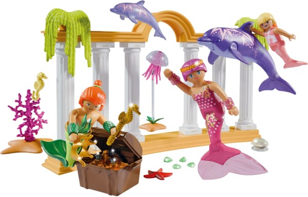 Playmobil Playmobil 71861 Trésor des sirènes avec dauphins 4008789718617