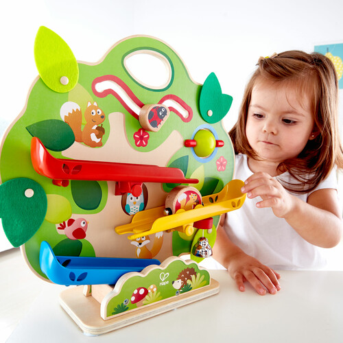 Hape Chemin de fer écureuil en bois 39x37x11cm 6943478021778