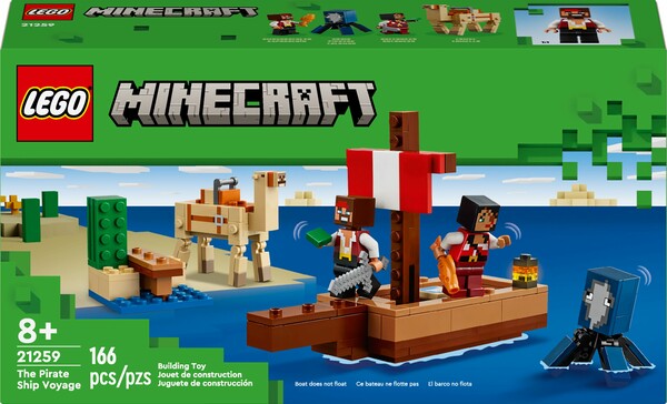 LEGO LEGO 21259 Le voyage du bateau de pirates 673419388535