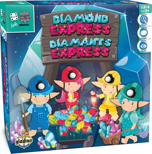 LUDO & MÉNINGE Ludo & Méninge - Diamants Express (fr/en) 620373031304