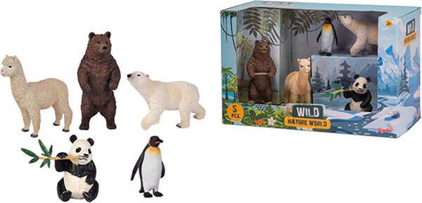Simba Toys Simba - Ensemble animaux sauvages 5 4006592094881