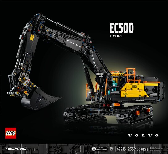 LEGO LEGO 42215 Pelleteuse Volvo EC500 hybride 673419405607