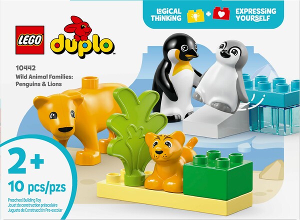 LEGO LEGO 10442 Wild Animal Families: Penguins & Lions 673419402262