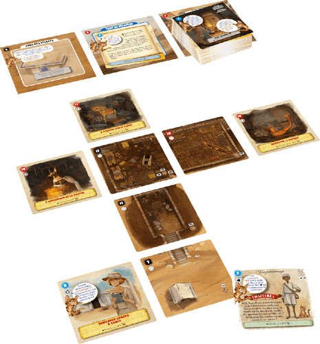 BLAM ! Editions Cartaventura Odyssée - Le secret des pharaons 3770005767518