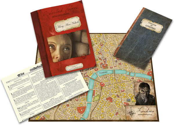 Asmodee Sherlock Holmes détective conseil - Jack l'éventreur et aventures à West End (fr) 9782370990020