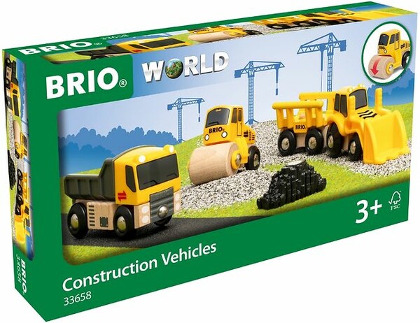 Brio Train Brio Train en bois Véhicules de construction 33658 7312350336580